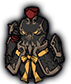 Montanhas e Mar Crimson Fist variant